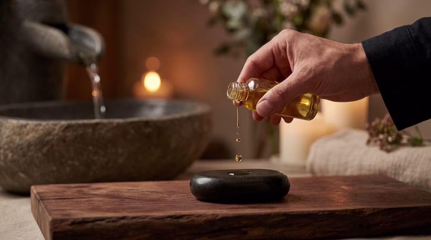 Premium oil massage setup in Gulshan Dhaka