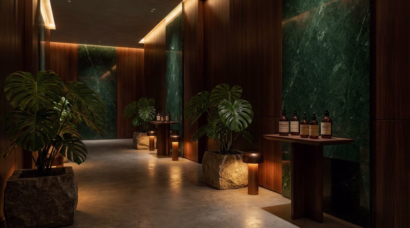 Aroma oil massage for stress relief in Gulshan private spa room