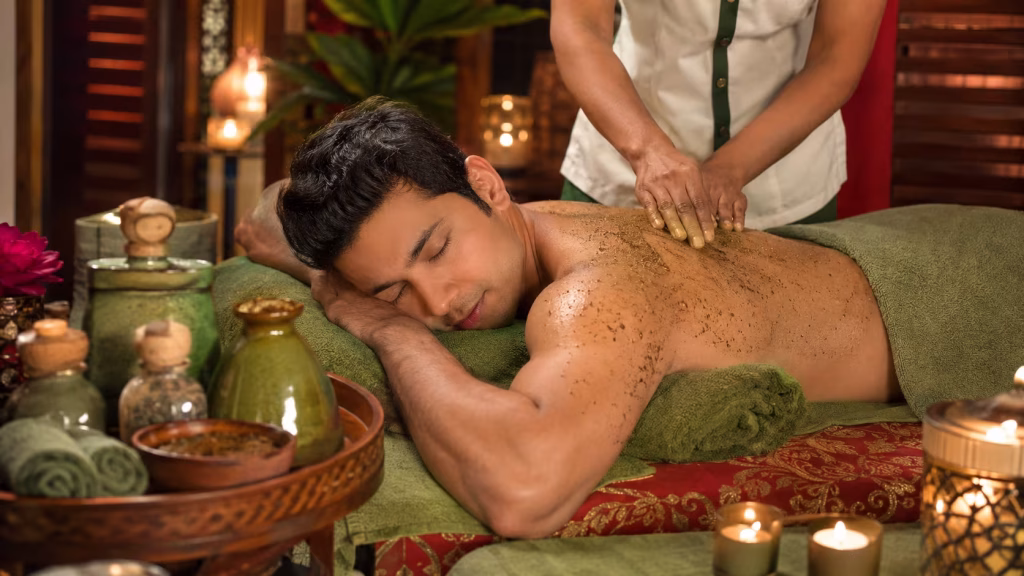 Body scrub Gulshan private spa room at Premium Spa Gulshan